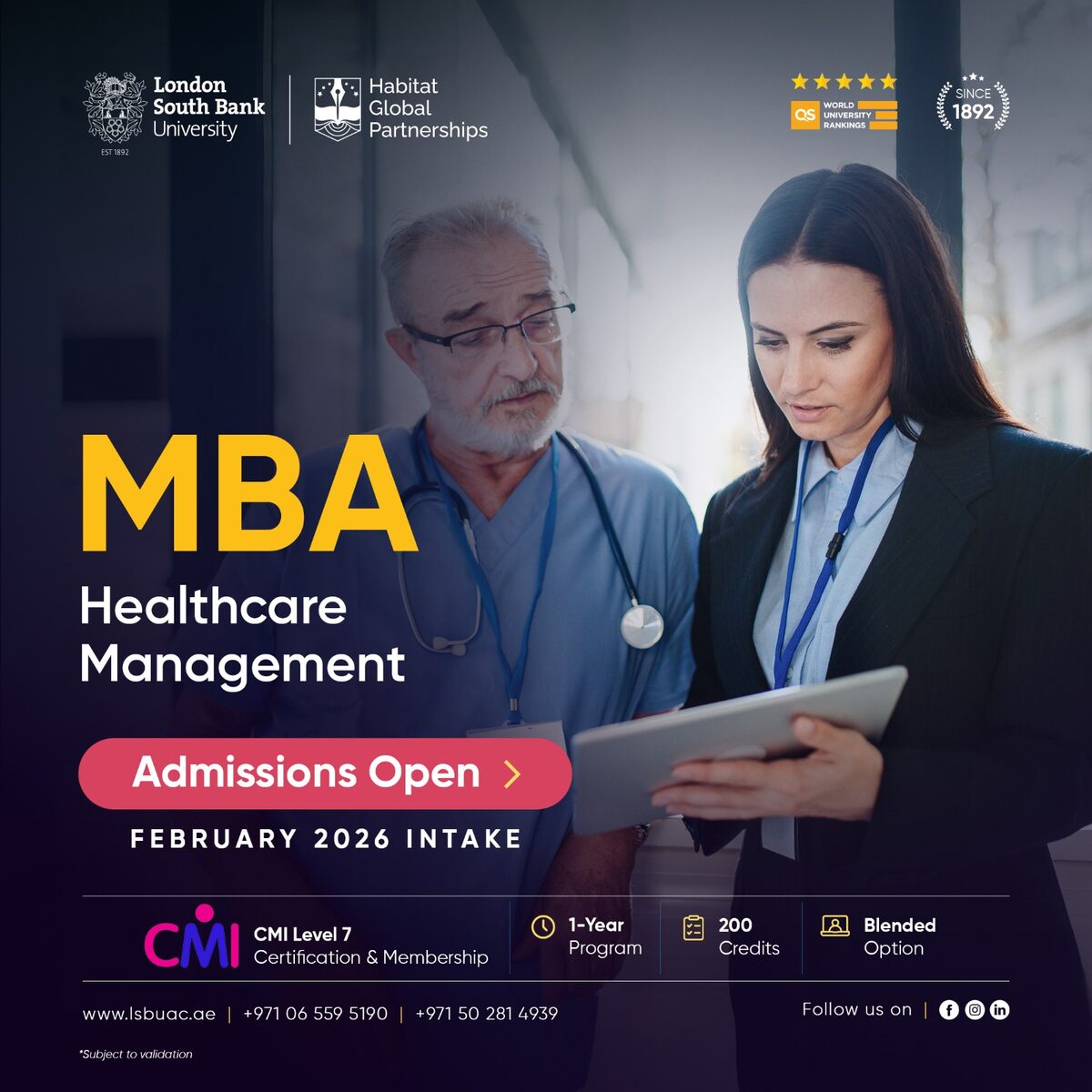MBA Healthcare Management